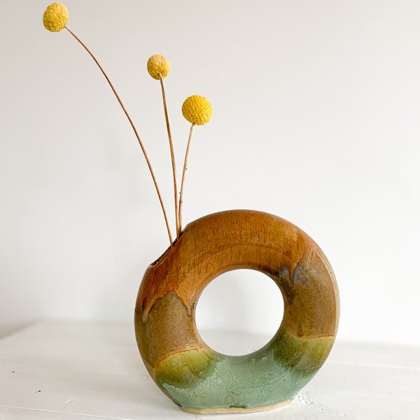 Circle Vase (8" tall): Morning Light