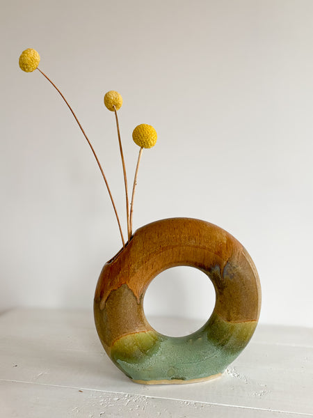 Circle Vase (8" tall): Morning Light