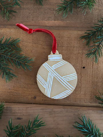 Christmas Ornament: Stripes