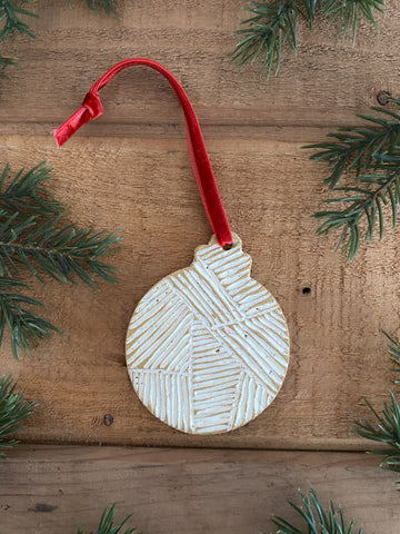 Christmas Ornament: Snow