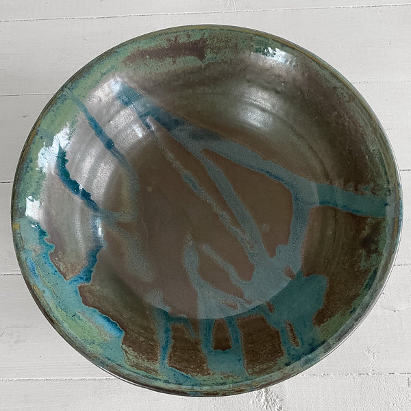 Big Serving Bowl (11" wide): Two Of Us On The Run