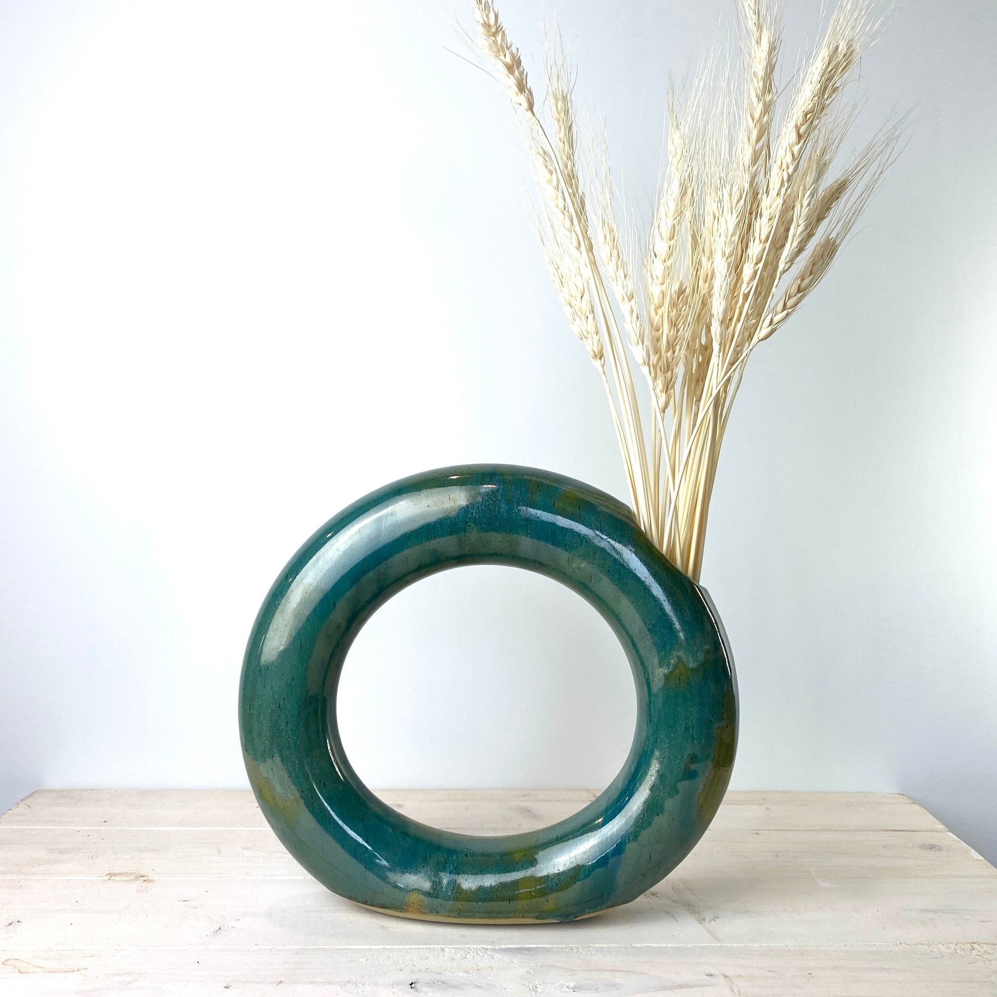 Circle Vase (10" tall): Mirror