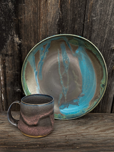 Big Serving Bowl (11" wide): The Passenger