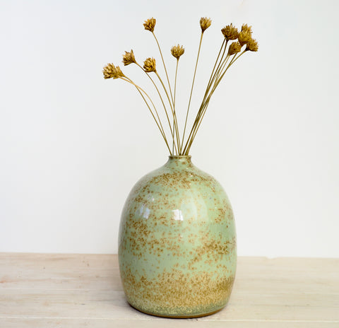 Bud Vase: Long Blue Light